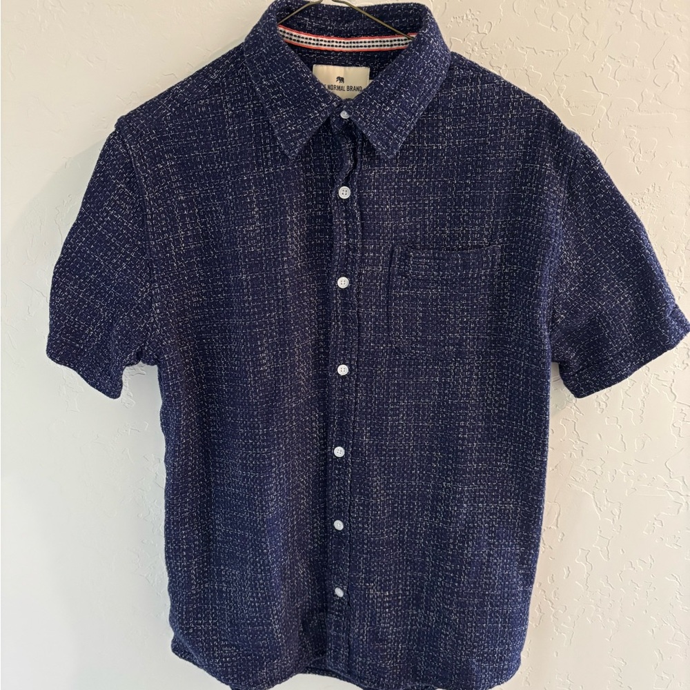 The Normal Brand Active Puremeso Button down t-shirt